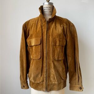 Vintage Tan Suede Jacket M/L